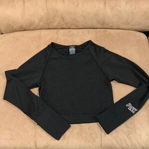 Victoria's Secret Black Crop Top